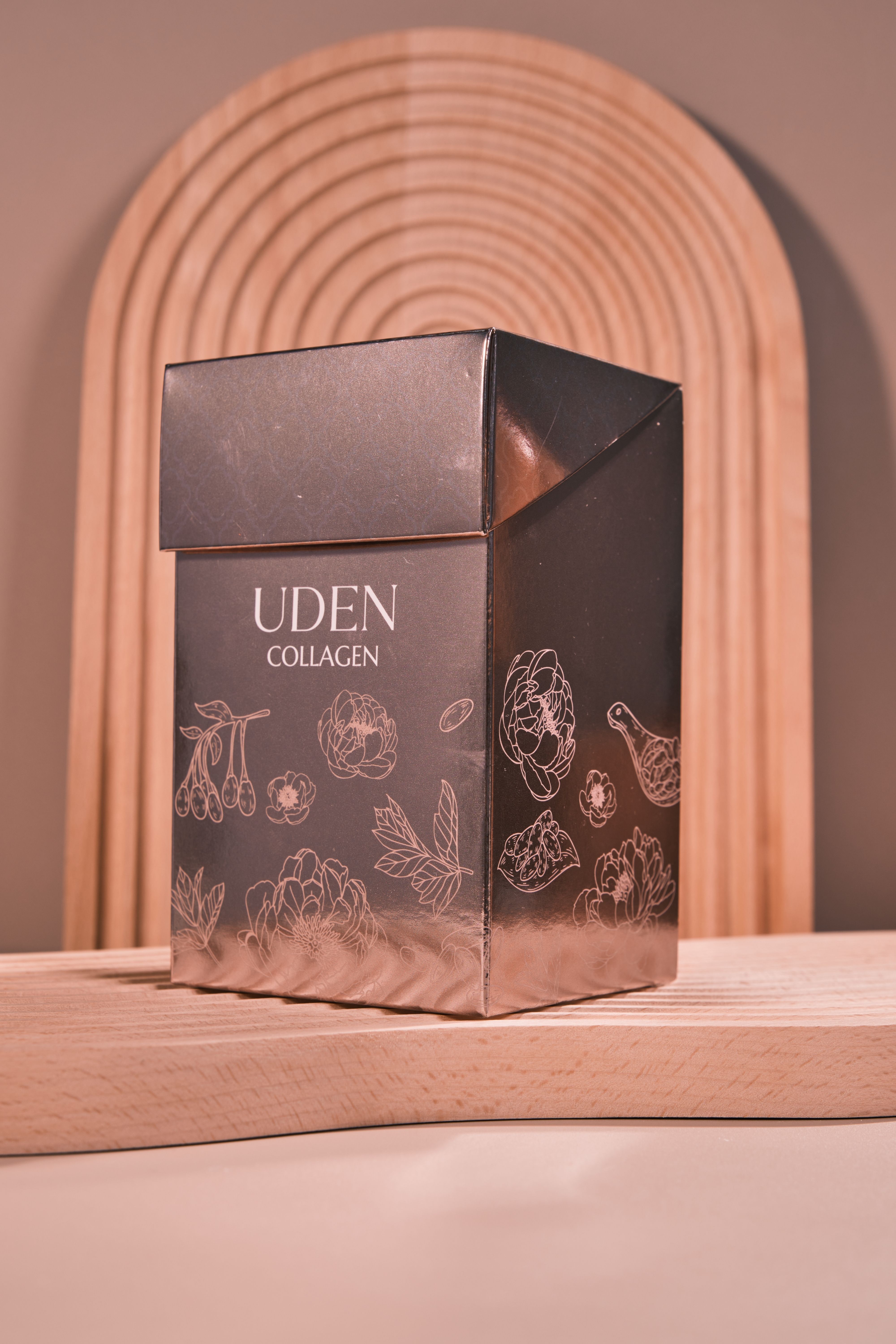 UDEN 魚膠原蛋白粉-升級版5g*30包/盒 #蜂蜜檸檬風味